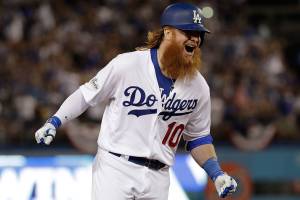 Turner, Dodgers walk off with a victory in Game 2 of NLCS