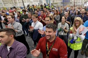 Boeing marks the start of 777X production at Paine Field