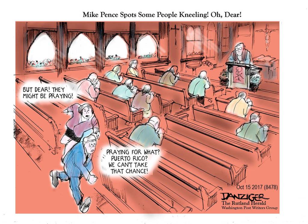 Editorial cartoons for Friday, Oct. 20