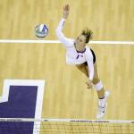 UW volleyball’s Sanders having an instant impact