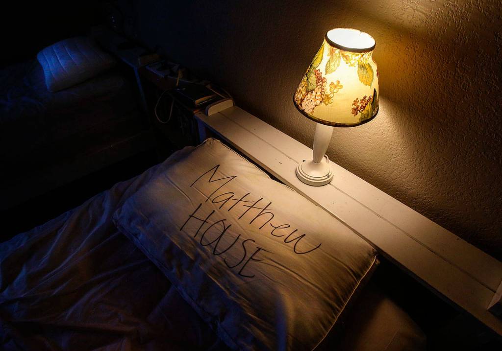 The rooms at Matthew House are humble, but clean and well_supplied. Most importantly, they provide a place for a family or a family member to stay and visit a loved one incarcerated nearby at the Monroe Correctional Complex. (Dan Bates / The Herald)