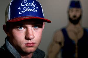 Sultan High School senior Tyler Aamold is this weeks Herald Super Kid. (Dan Bates / The Herald)