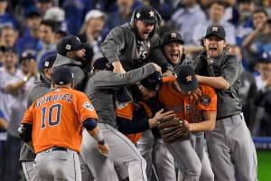 Astros beat Dodgers for first World Series title
