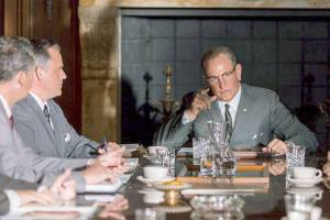 Woody Harrelson’s prosthetic ears can’t quite carry ‘LBJ’