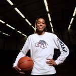 Lake Stevens High School senior Kylee Griffen will continue her basketball career with the Gonzaga University Bulldogs. (Andy Bronson / The Herald)