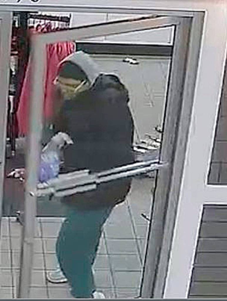 Hes described as about 5-foot-8 with short dark hair. (Courtesy of the Island County Sheriffs Office)
