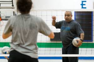 Edmonds Community College volleyball sailing again