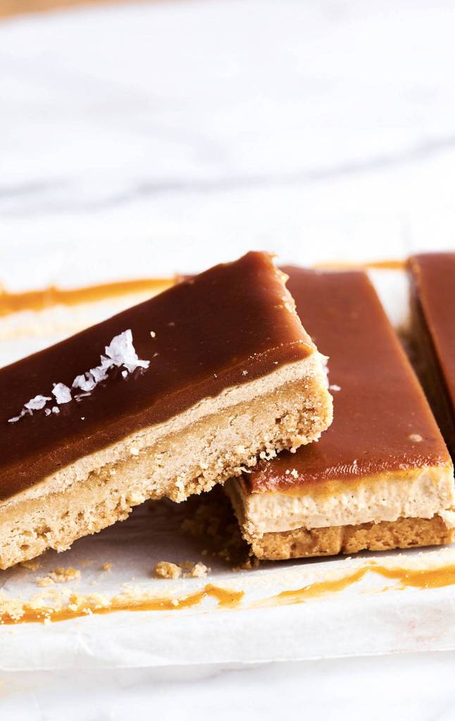 The Middle Eastern Millionaires Shortbread is made with halva. (Peden + Munk photo)