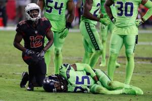 Hawks beat Cards, but Richard Sherman is out for the season