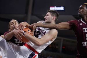 No. 18 Gonzaga beats Texas Southern 97-69 in season opener