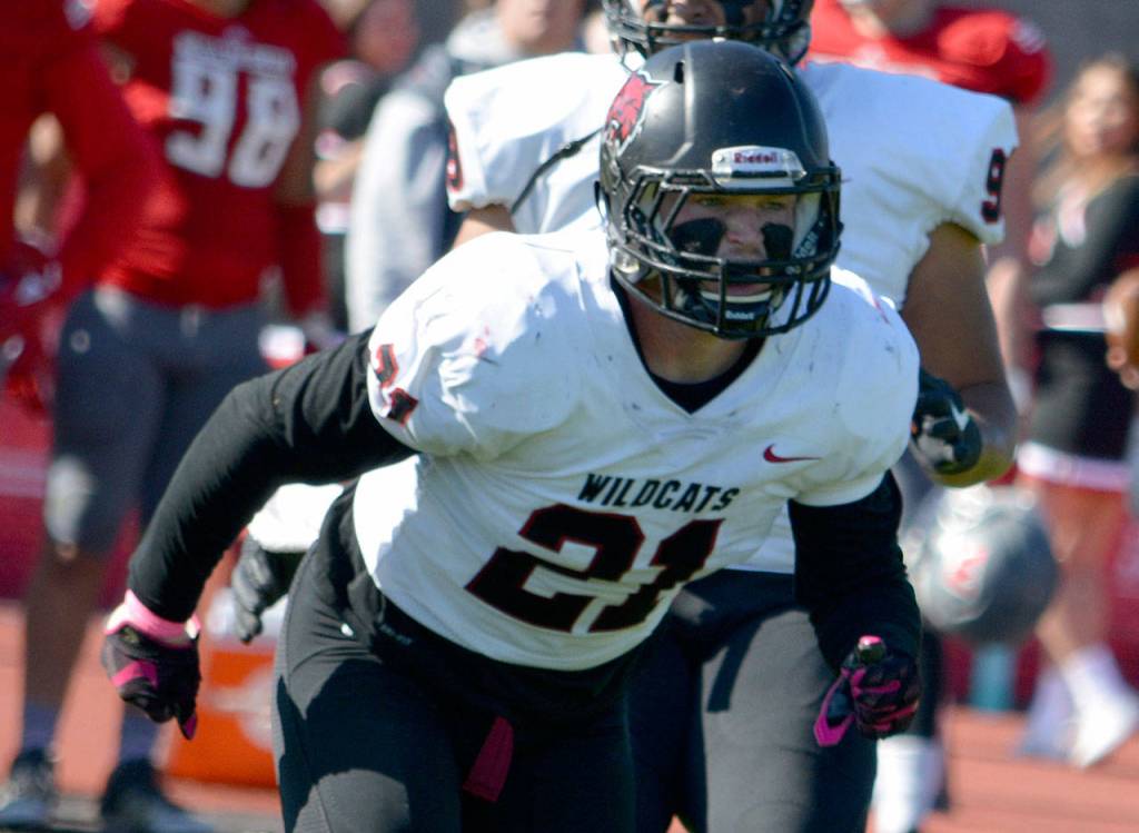 Central Washington University photo                                Sean Elledge, a Glacier Peak High School alumnus, is one of four Snohomish County starters on the undefeated Wildcats football team.