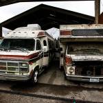 This is where all those abandoned RVs and trailers go to die