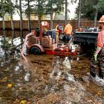 The beavers weren’t happy, either, about Mill Creek flooding