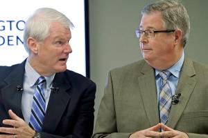 A Democrat and ex-Republican team up to end two-party politics