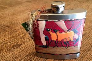 Camano artist mixes flask, paintings for successful cocktail