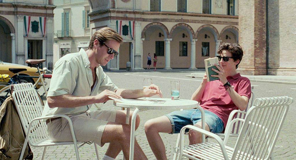 Armie Hammer and Timothée Chalamet in Call Me by Your Name, which debuted at the Sundance Film Festival. (Sony Pictures Classics)
