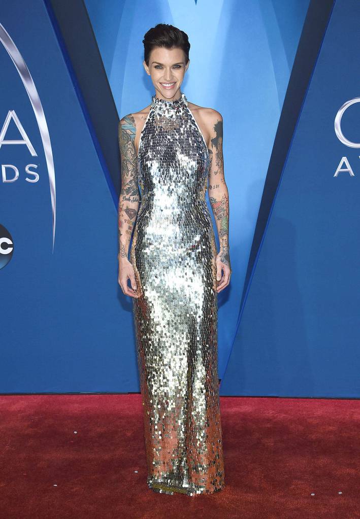 Ruby Rose is one of those features in People Magazines 2017 Most Beautiful People. (Photo by Evan Agostini/Invision/AP)
