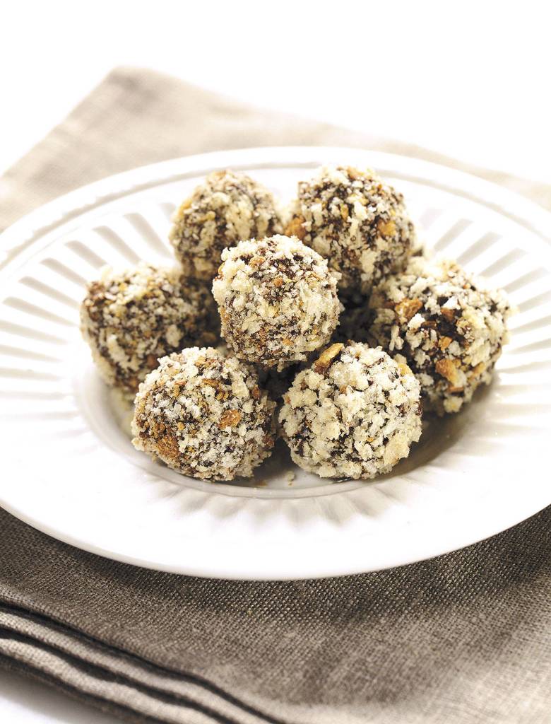Make olive oil-sourdough truffles with Dominican Republic chocolate, or any fruity chocolate. (Jody Horton)
