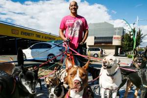 Everett’s Michael ‘Scooby’ Silva is the leader of the (dog) pack