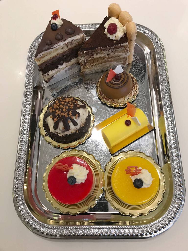 The European pastries at Ganache in Edmonds are delightful. Can you eat just one? (Gale Fiege / The Herald)