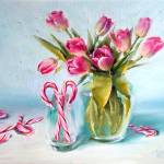 Curiously Strong, by Lori Twiggs, is displayed at Cole Gallery in Edmonds.