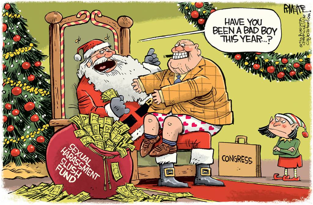 Editorial cartoons for Saturday, Dec. 2