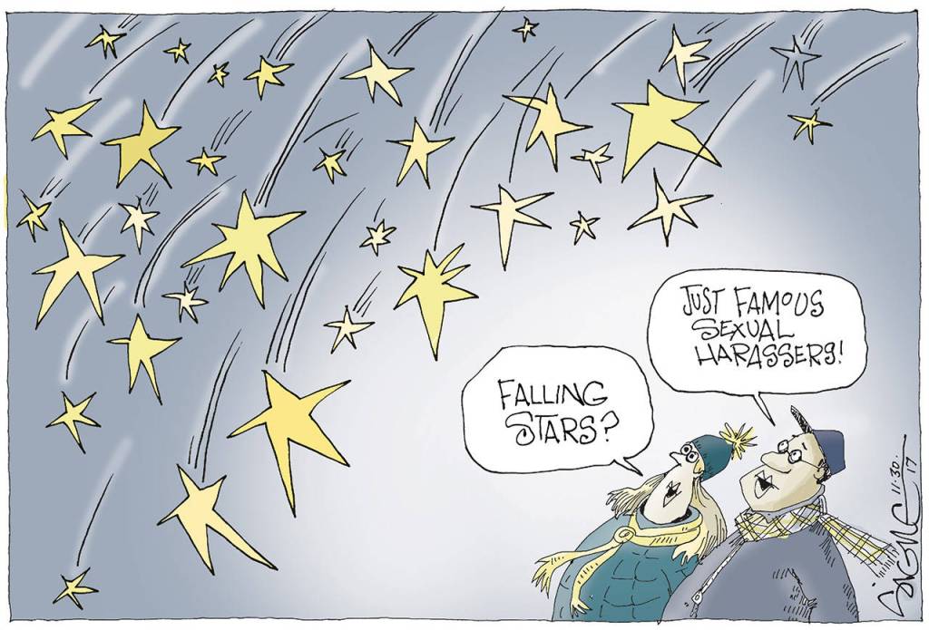 Editorial cartoons for Saturday, Dec. 2