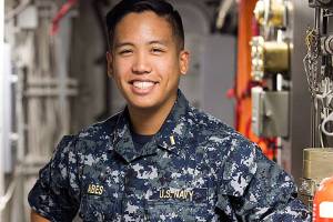 Arlington native serves on USS Antietam