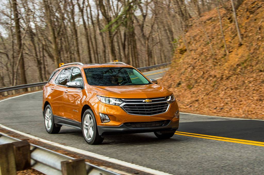 For 2018 the Chevrolet Equinox is restyled into a compact SUV with more sophistication and better fuel economy. (Manufacturer photo)