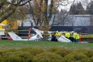 Instructor, student walk away from Paine Field plane crash