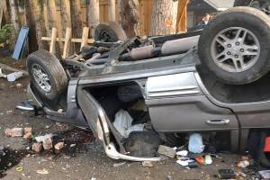 Thanks to car seat, baby in crash escapes serious injury