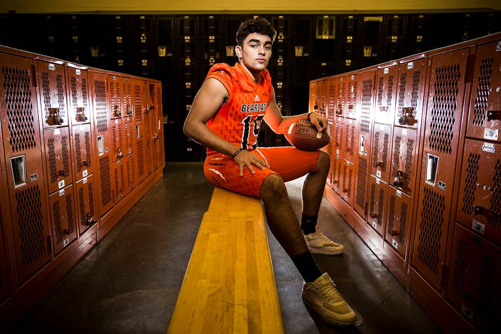 Isaiah Lewis is a student at Monroe High School. (Ian Terry / The Herald)