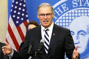 Inslee’s budget solves school funding with help from carbon