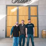 Three generations of winemaking: Kiona Vineyards and Winery on Red Mountain was founded in 1975 by John Williams, left, and now is operated by his son, winemaker/grower Scott Williams, and grandson, general manager JJ Williams. (Photo courtesy of Kiona Vineyards and Winery)