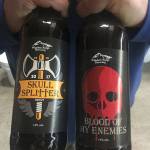 Aesir Meaderys Erik Newquist holds the bottles of braggot he brewed with Arlingtons Whiskey River Brewing. (Aaron Swaney)