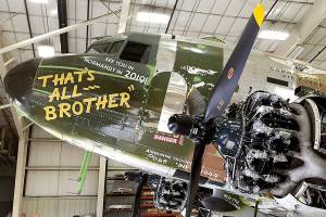 Warplane that led the Normandy invasion found and restored