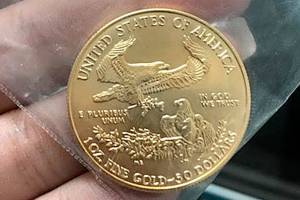 Gold coin in Salvation Army kettle could be worth $1,200