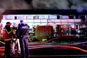 Woman rescued from fire dies; Everett police investigating
