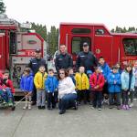 Nearly 40 local children received brand new winter coats today thanks to Marysville Professional Firefighters IAFF Local 3219. (Contributed photo)