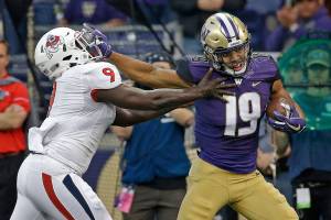 UW notebook: TE Bryant unsure if he’ll play in Fiesta Bowl