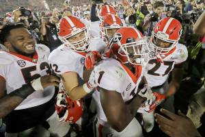 Georgia beats Oklahoma 54-48 in Rose Bowl 2OT classic