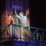 Taylor Niemeyer (Katherine) and Joey Barreiro (Jack Kelly) star in Village Theatres Newsies. (Mark Kitaoka)