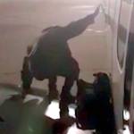 Tired of waiting, passenger climbs out on wing after landing