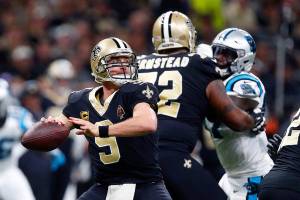 Saints hold off Panthers in NFC playoff game