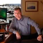 Port of Everett CEO Les Reardanz has been called up and will be spending much of the year away from his office. He is going to Afghanistan. (Dan Bates / The Herald)