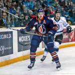 Garrett Pilon had 18 goals and 26 assists in 39 games with the Kamloops Blazers this season. (Kamloops Blazers photo)