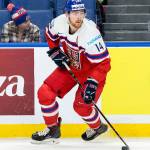 Ondrej Vala played for the Czech Republic in the recent World Junior Hockey Championships in Buffalo, New York. (Photo by Christopher Mast)