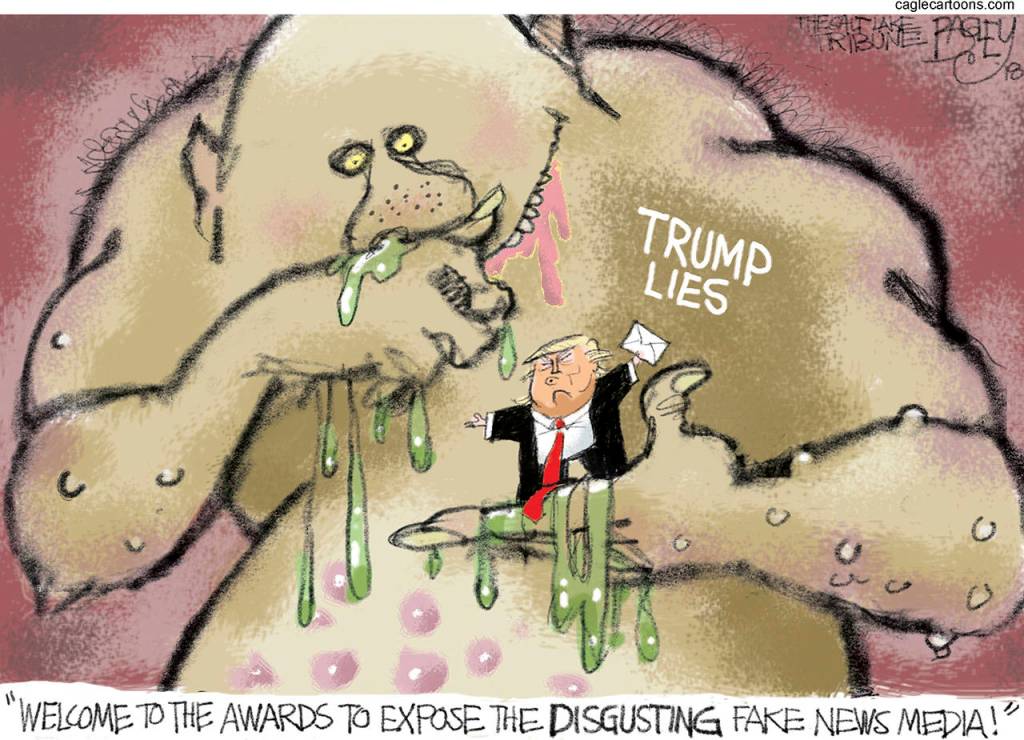 Editorial cartoons for Friday, Jan. 12