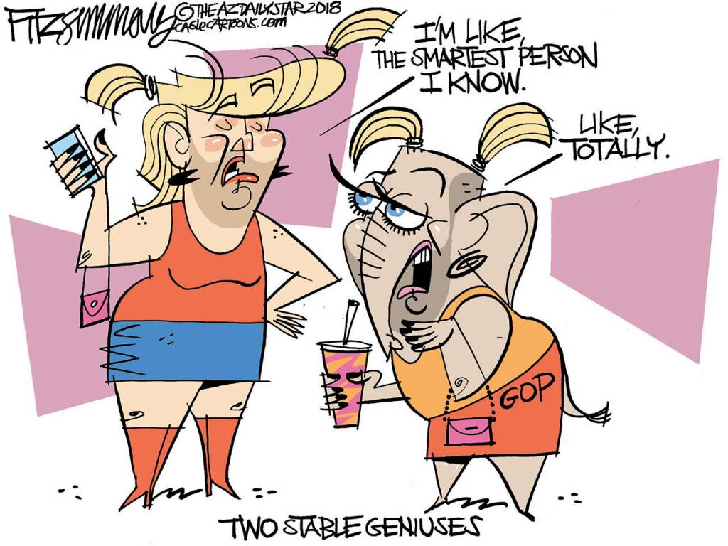 Editorial cartoons for Friday, Jan. 12