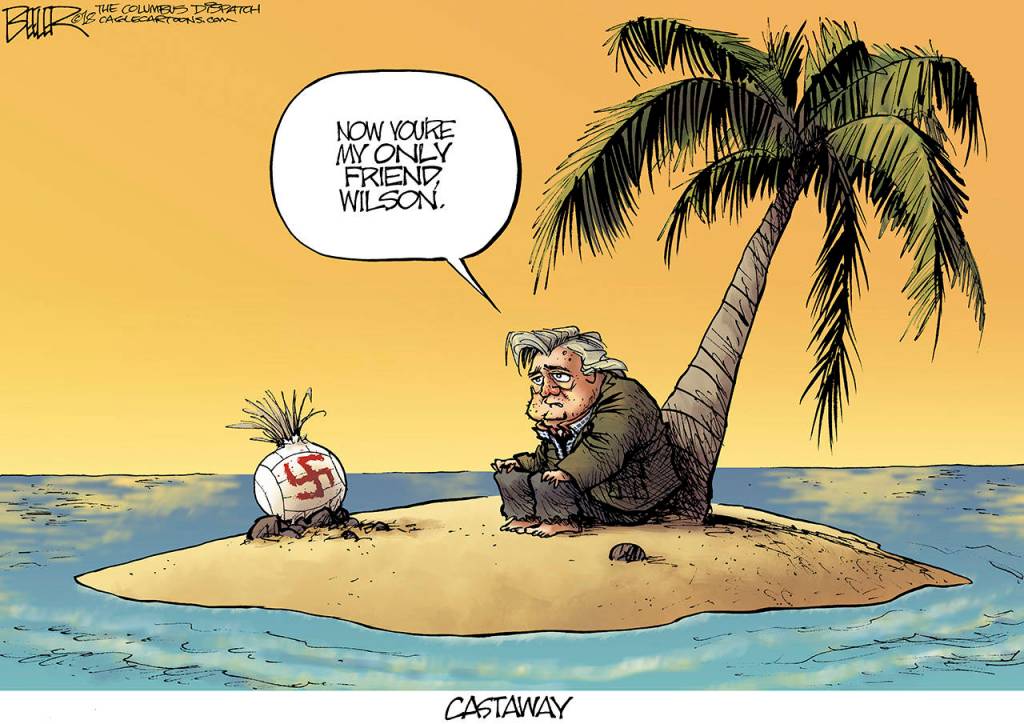 Editorial cartoons for Sunday, Jan. 14